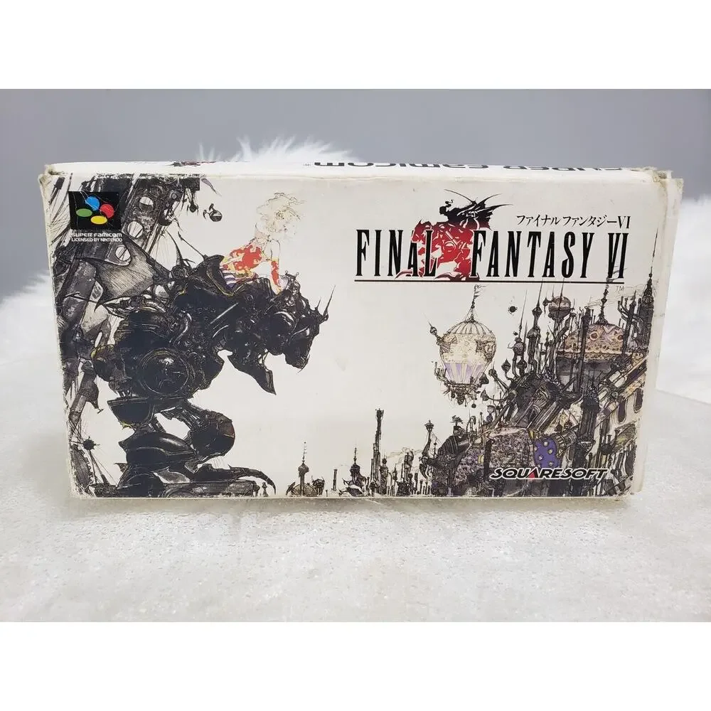 Complete Final Fantasy 6 VI Super Famicom Japanese Import JP Japan US Seller CIB